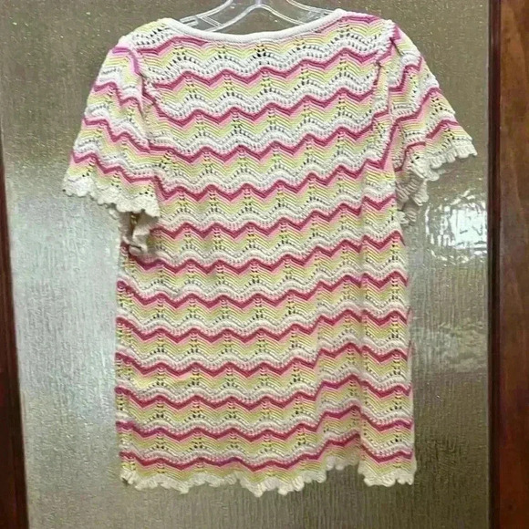 NWT Torrid Pointelle Cotton Cardigan Sweater - Picture 6 of 9